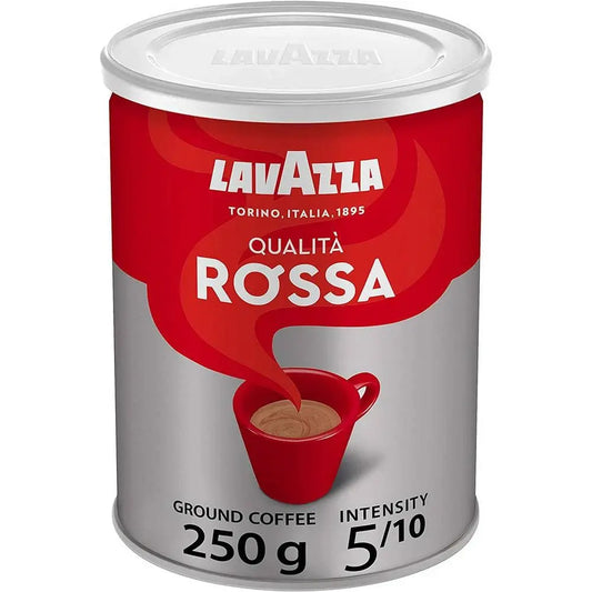 Lavazza - Qualità Rossa Ground Coffee, Medium Roast, 250g