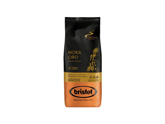 Bristot - Moka Oro Espresso Intenso Ground Coffee, 250g