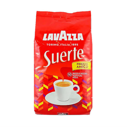 Lavazza - Suerte Whole Bean Coffee Blend, Medium Roast, (1 kg)